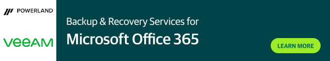 Veeam backup & Recovery banner