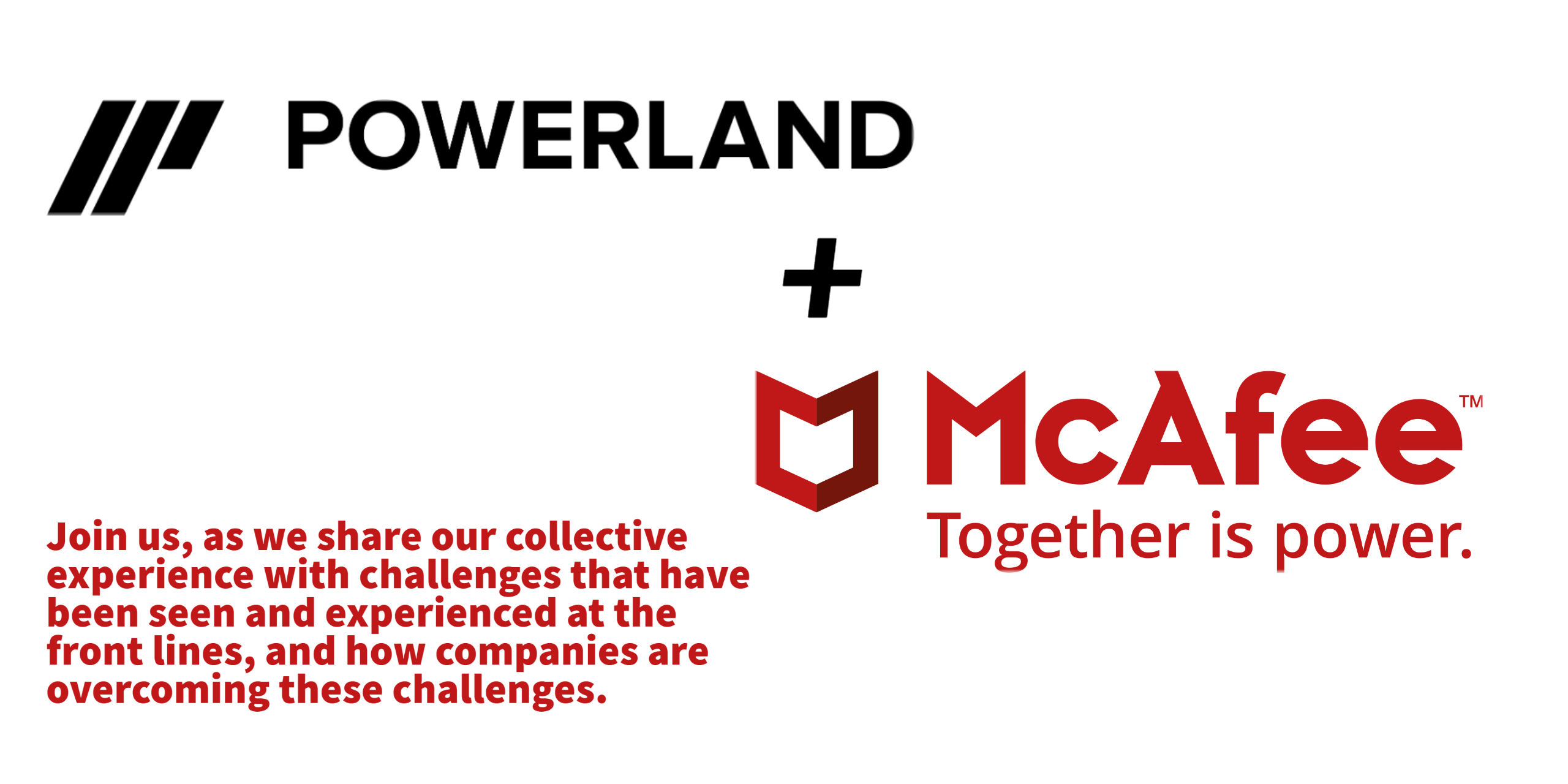Faetured Image for joint Powreland and McAfee webinar